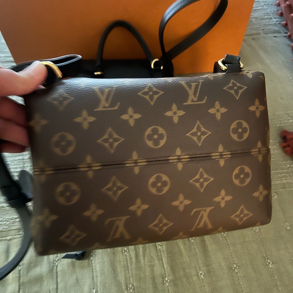 Louis Vuitton Brown and Black Monogram Backpack - Picture 5 of 7